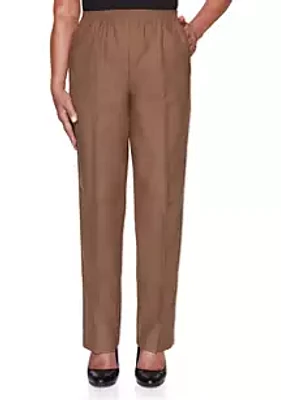 Alfred Dunner Women's Classics Proportioned Pants- Medium Length