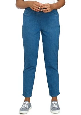 Women's Stretch Denim Pants - Short Length