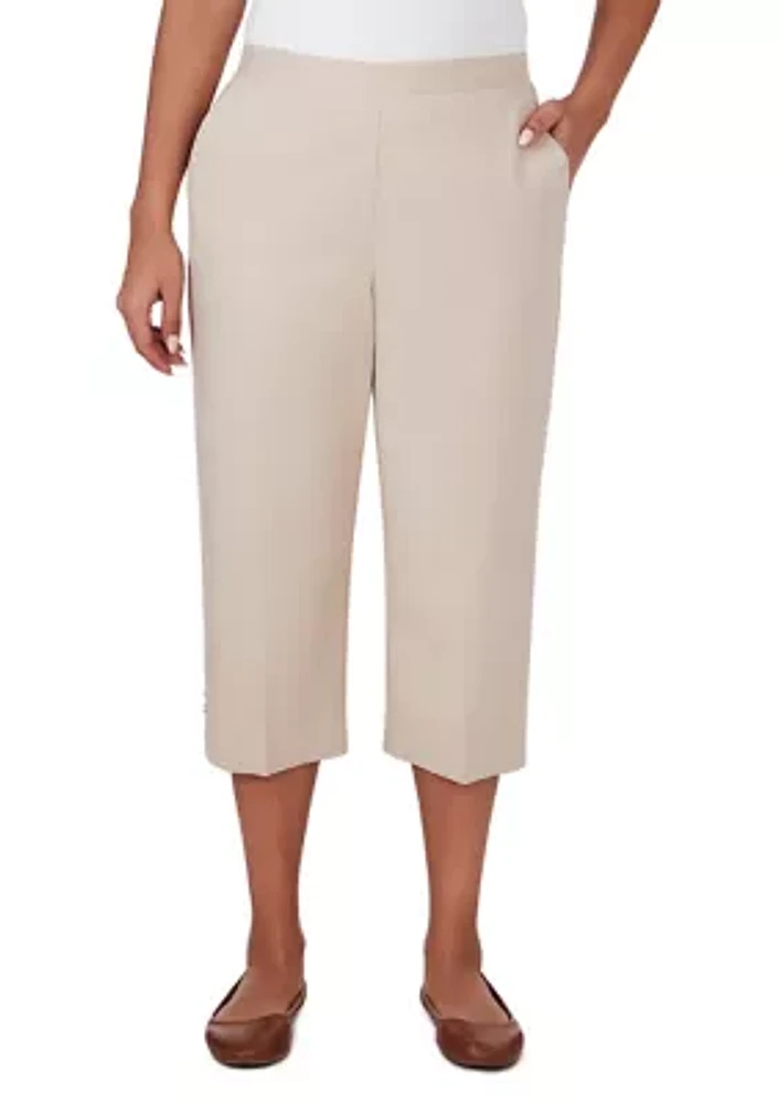 Women's Classics Twill Capri Pants