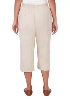 Women's Classics Twill Capri Pants