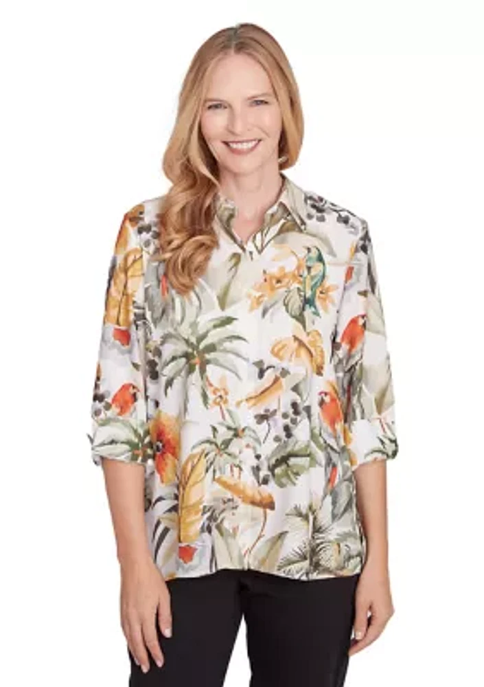 Women's Classics Tropical Birds Top