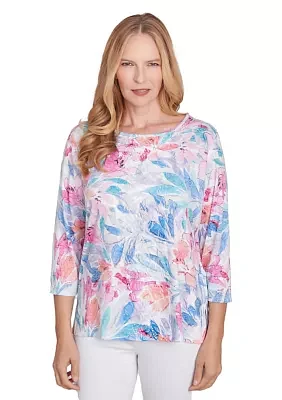 Women's Classics Floral Spray Top