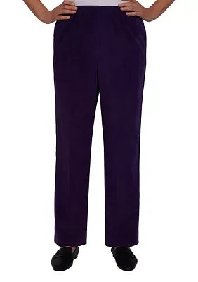 Petite Classic Corduroy Pant - Short Length