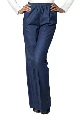 Petite Classic Pull-on Denim Pant (Short & Average Inseam)