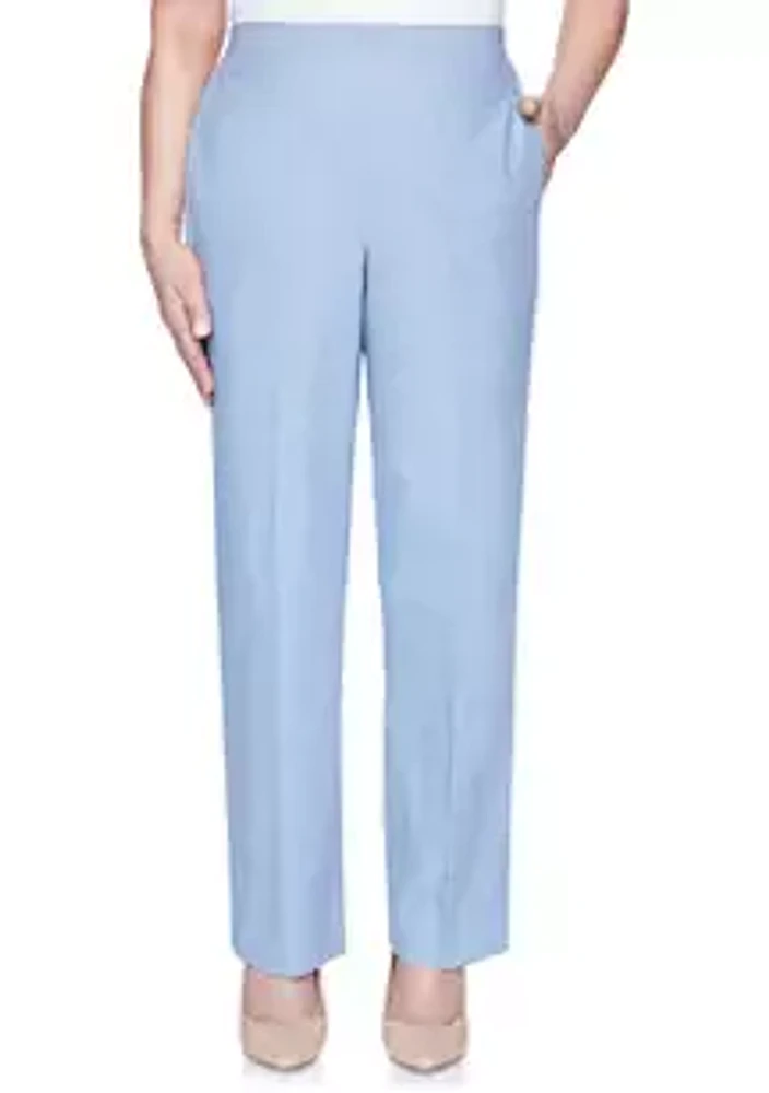 Alfred Dunner Petite Bella Vista Proportioned Classic Fit Pants
