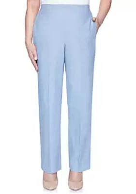 Alfred Dunner Petite Bella Vista Proportioned Classic Fit Pants