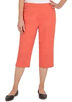 Alfred Dunner Petite Clam Digger Pants