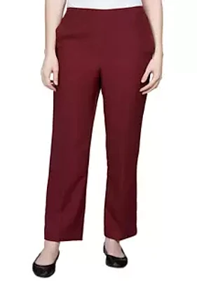 Alfred Dunner Women's Missy Mulberry Street Proportioned Medium Pants