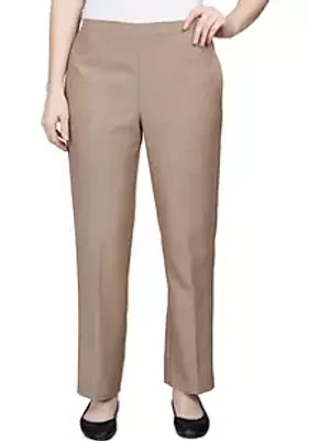 Alfred Dunner Petite Mulberry Street Proportioned Medium Pants