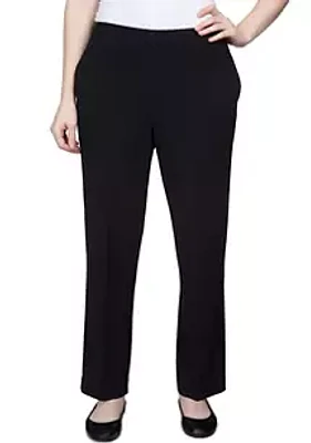 Alfred Dunner Petite Downtown Vibe Proportioned Medium Pants