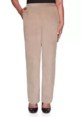 Alfred Dunner Plus Size Dover Cliffs Wale Corduroy Pants