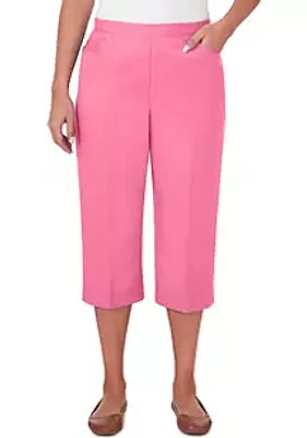 Alfred Dunner Women's Paradise Island Capri Pants