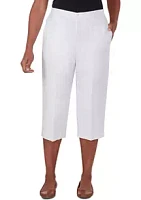 Alfred Dunner Women's Charleston Capri Pants