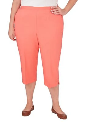 Plus Neptune Beach Capri Pants