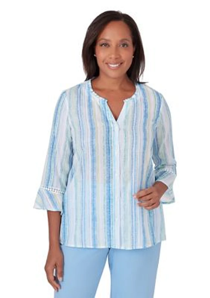 Petite Hyannisport Stripe Top