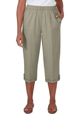 Petite Tuscan Sunset Capri Pants