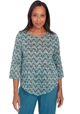 Petite Sedona Sky Novelty Space Dye Top