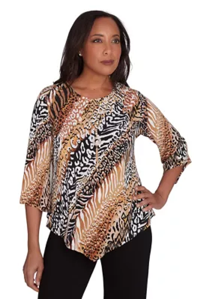 Women's Rue Rivoli Diagonal Skin Top