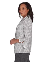 Women's Worth Avenue Chevron 2Fer Top