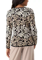 Women's Wine Country Ombre Geo Scroll Top