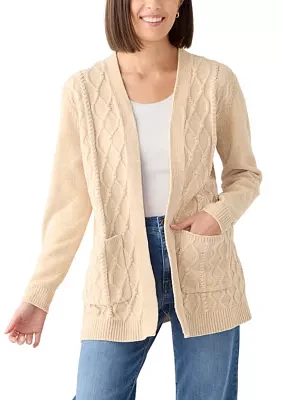 Women's Wine Country Chenille Cardigan