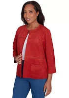 Petite Harvest Moon Suede Jacket