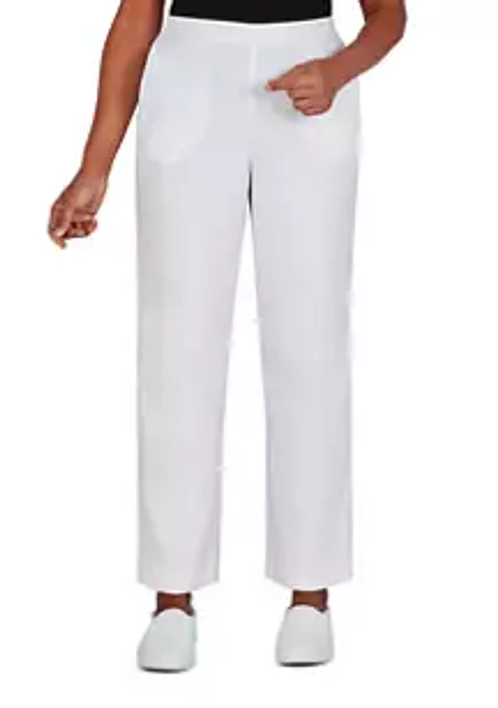 Alfred Dunner Petite Signature Fit Pants