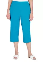 Alfred Dunner Petite Classic Fit Capris