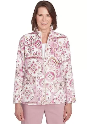 Women's Telluride Medallion Print Cozy Jacket