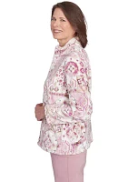 Petite Telluride Medallion Print Cozy Jacket