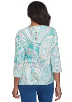 Women's Lake Victoria Paisley Top