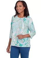 Women's Lake Victoria Paisley Top