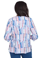 Women's Lake Victoria Brushstrokes Top