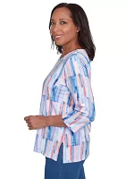 Women's Lake Victoria Brushstrokes Top