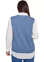 Women's Lake Victoria Rib Sweater Vest