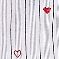 Women's Wild At Heart Stripe Top with Hearts