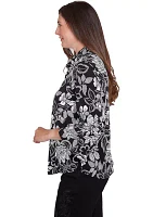 Women's Wild At Heart Floral Puff Print Shirt