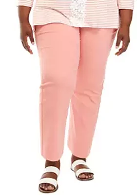 Alfred Dunner Plus Classic Fit Pants