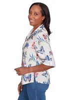 Women's Free Spirit Butterflies Shirt