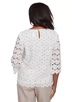 Women's Kensington Gardens Daisy Lace Top