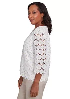 Women's Kensington Gardens Daisy Lace Top