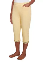 Women's Dress Code Capri Pants