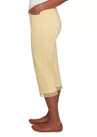 Women's Dress Code Capri Pants