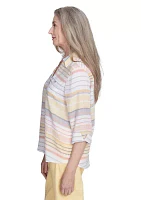 Women's Dress Code Stripe Top