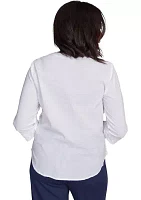 Women's Nantucket Lace Scroll Top
