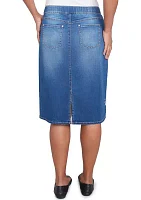 Women's Flower Power Embroidered Skirt