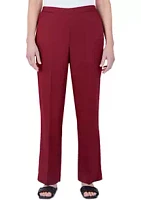 Alfred Dunner Petite Classic Fit Twill Pants