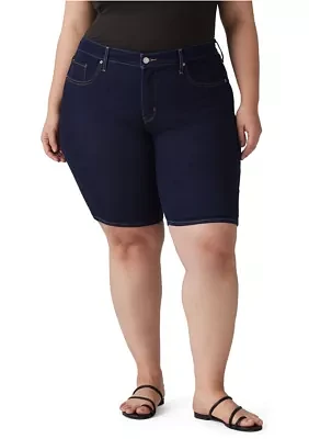 Plus Shaping Bermuda Shorts