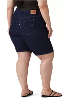 Plus Shaping Bermuda Shorts