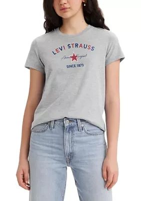 Americana Logo Stars Graphic T-Shirt